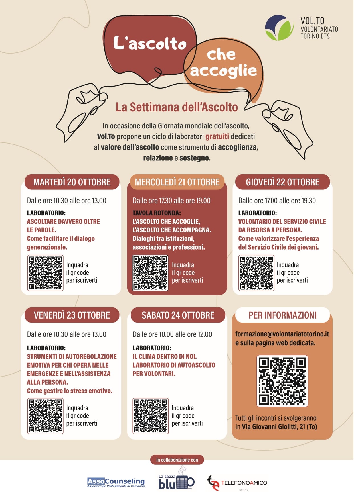 L'ascolto che accoglie